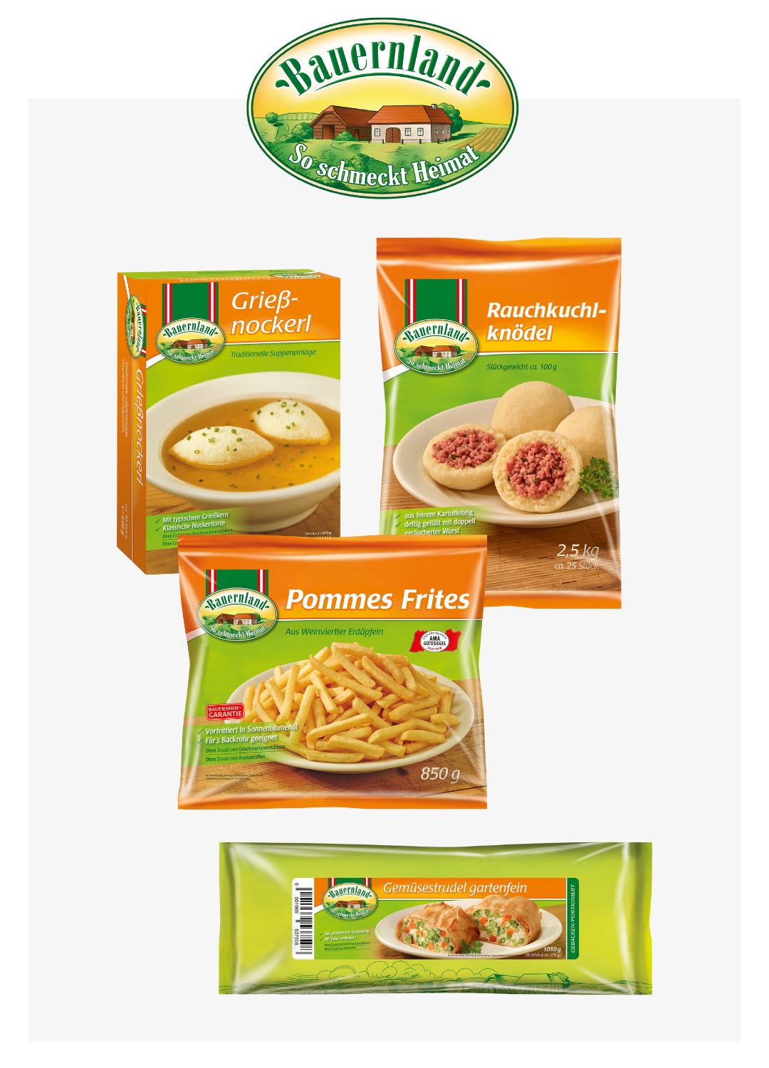Pommes Frites der Marke BAUERNLAND