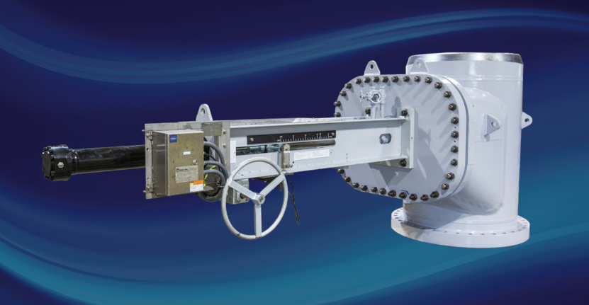FCCU Slide Valve mit Aktuator