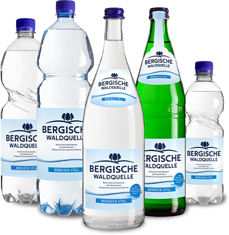 Bergische Waldquelle – Flaschen