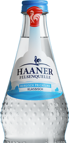 Haaner Felsenquelle – Mineralwasser mit Kohlensäure