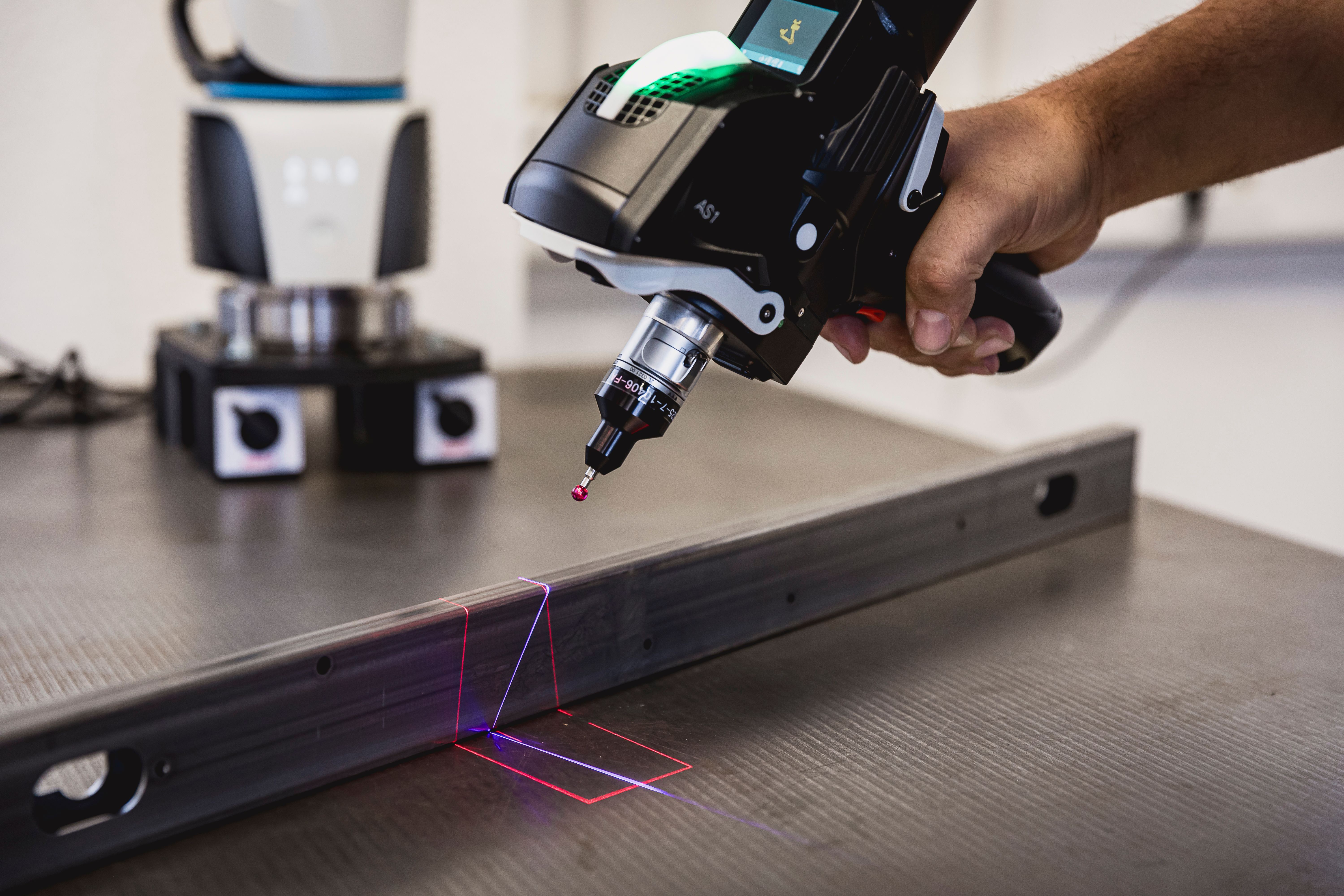 Bauteilvermessung mit 3D-Messarm