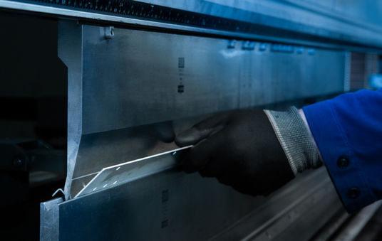 CNC-umgeformte Blechteile