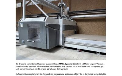 Kundenbericht Brawand Zimmerei AG: Automatisierung mit BTLx-Schnittstelle