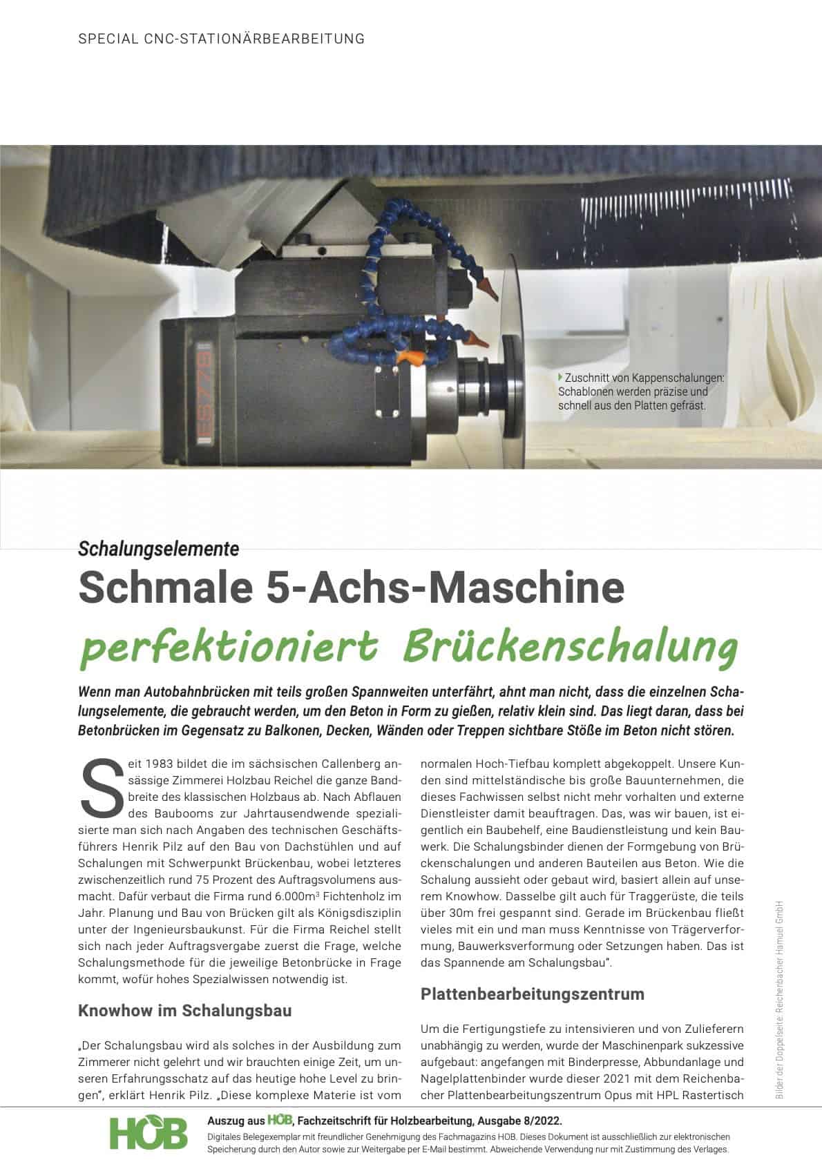 Schalungselemente für Brückenschalungen