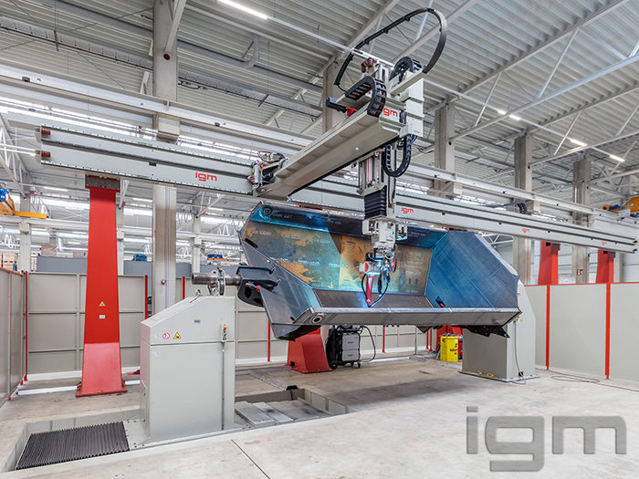 Schweißrobotersystem igm RTE