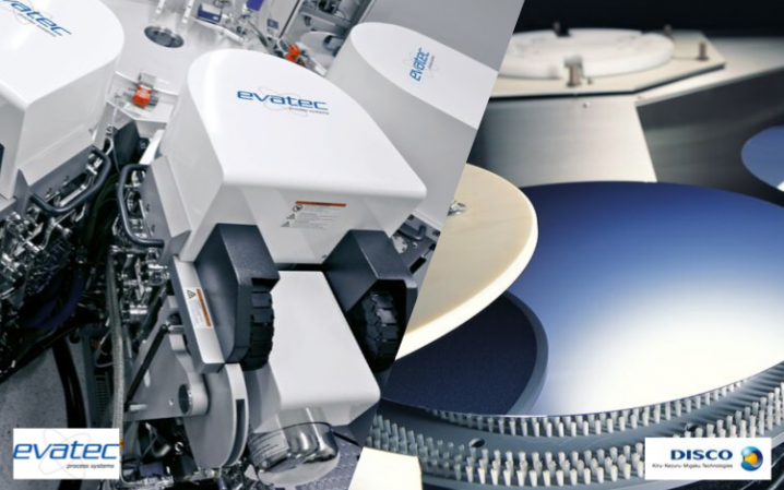 Partnerschaft mit Evatec AG (Sputtering Post-Prozess, 2019)
