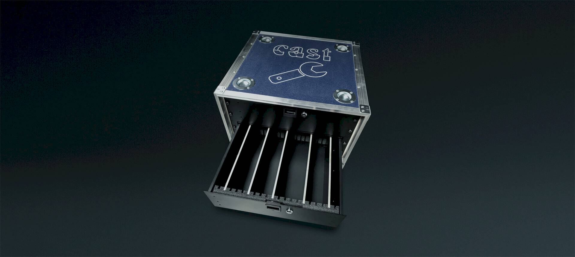 Case Schubladen-Systemrack