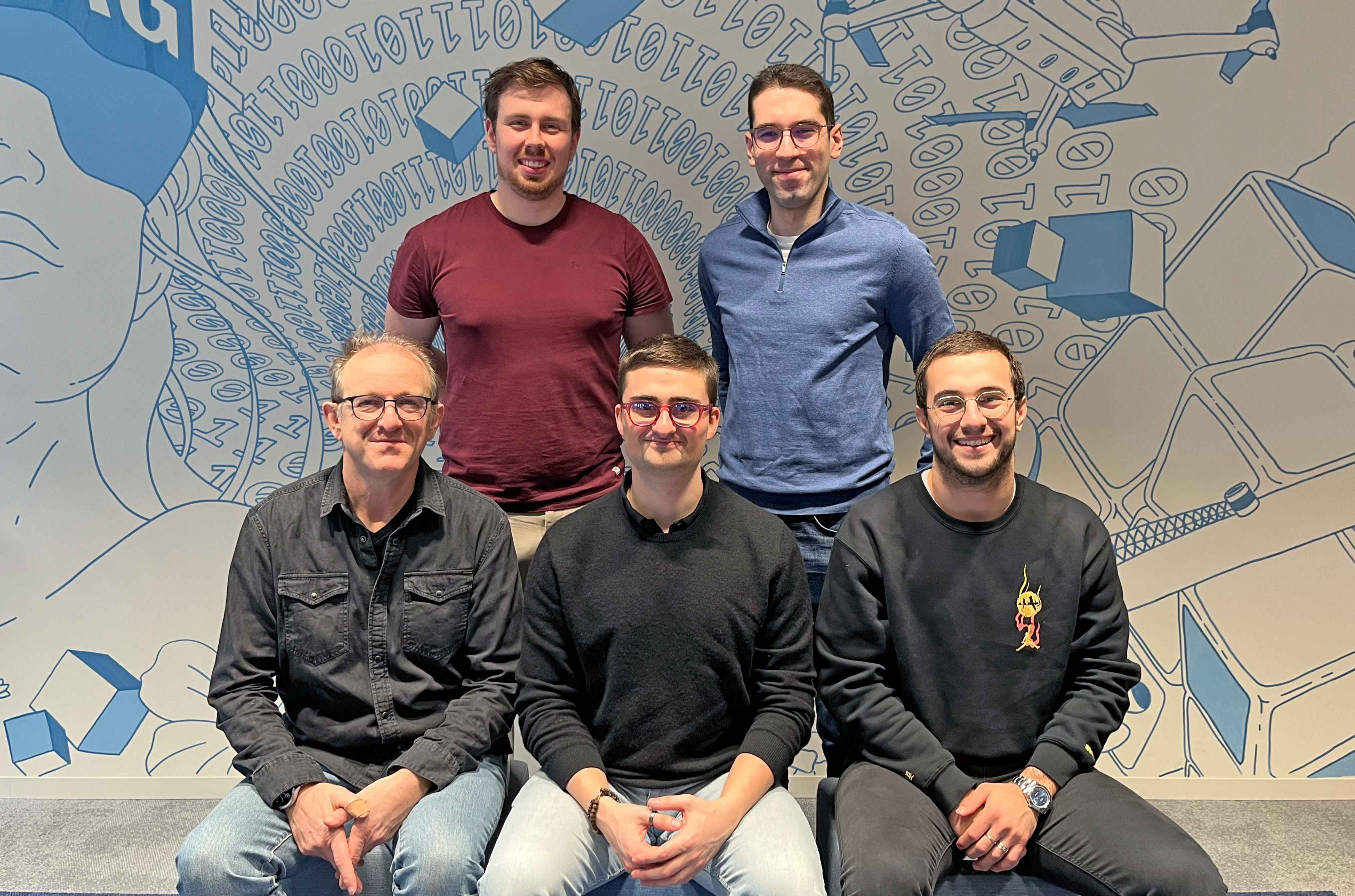 Gründungsteam von DPhi Space