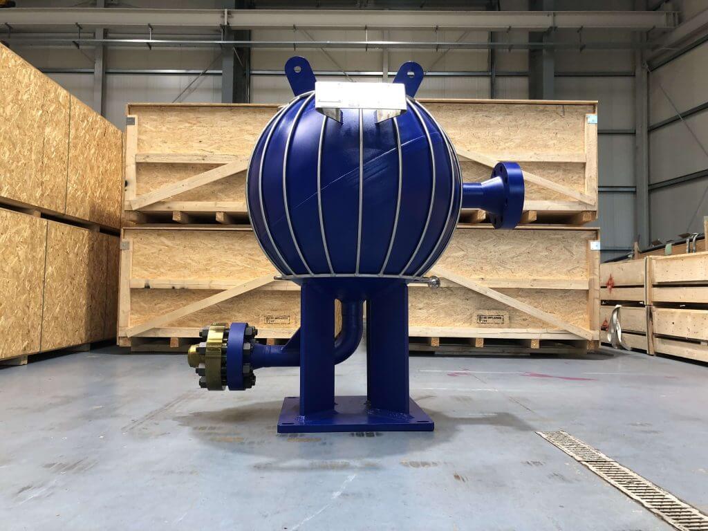 Kugelresonatoren/Pulsationsdämpfer