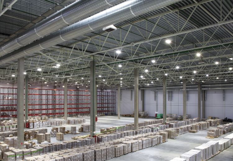 LED Hallentiefstrahler
