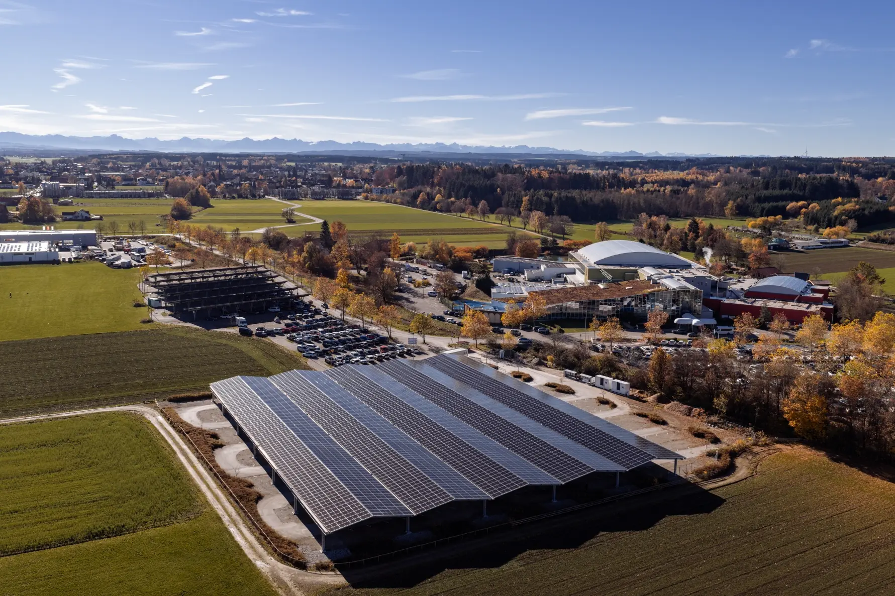 Industriespeicher bei der Therme Bad Wörishofen