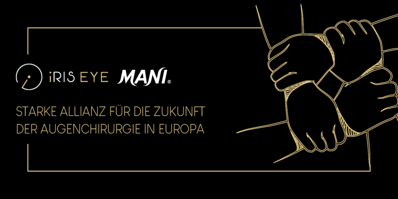 Partnerschaft iRIS EYE und MANI Inc. für den europäischen Markt