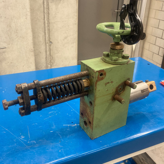 Ventilblock Mostpresse Ramseier