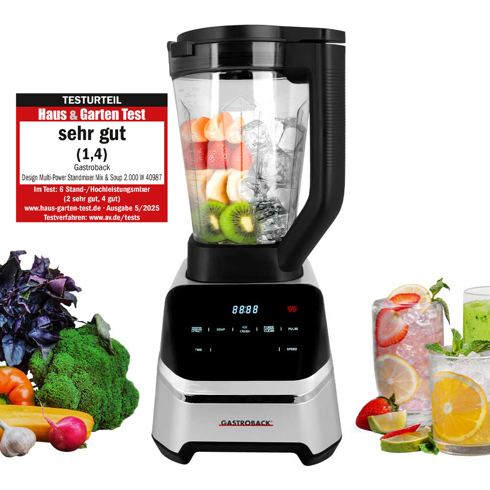 Design Multi-Power Standmixer Mix & Soup 2.000 W