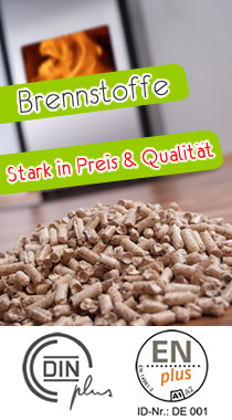 Brennstoffe: Pellets und Brennholz