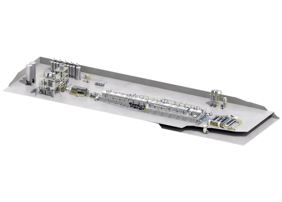 Folienreckanlage PET