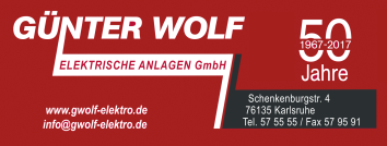 Günter Wolf Elektro Logo