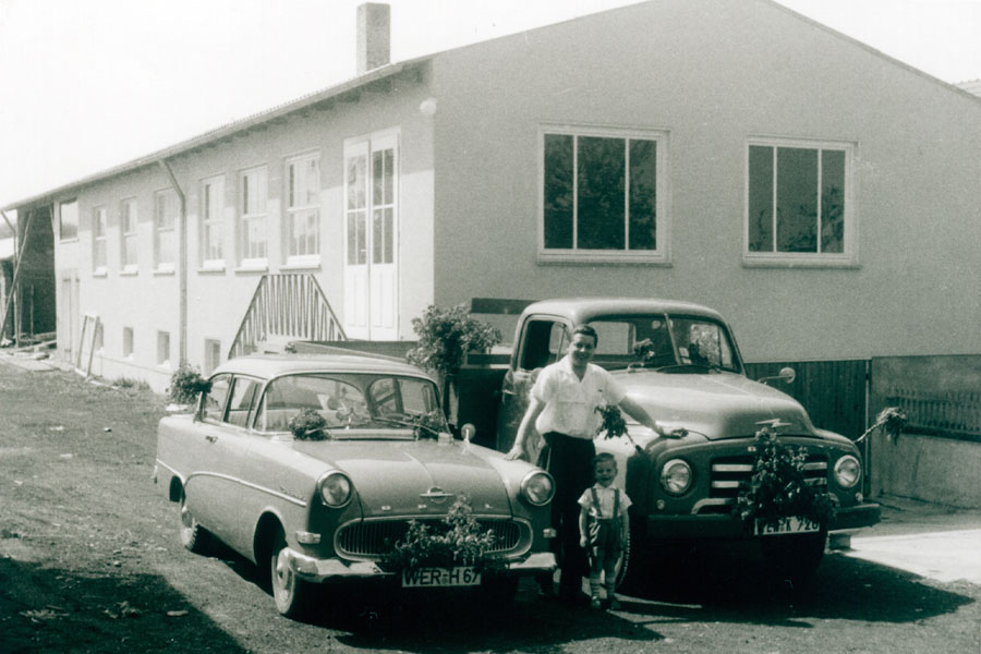 Erste Fertigungshalle (1958)