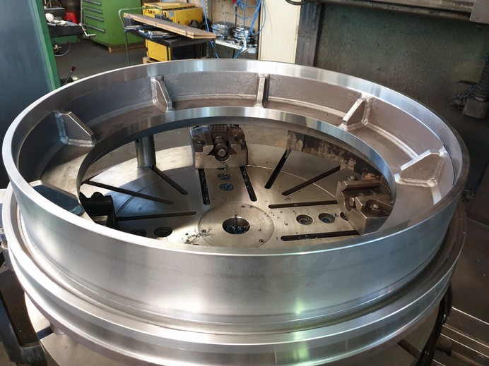Manufactured machine part