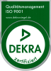 ISO 9001:2015 Zertifizierung durch DEKRA