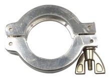 Rohrverbinder/Spannring mit Flügelmuttern