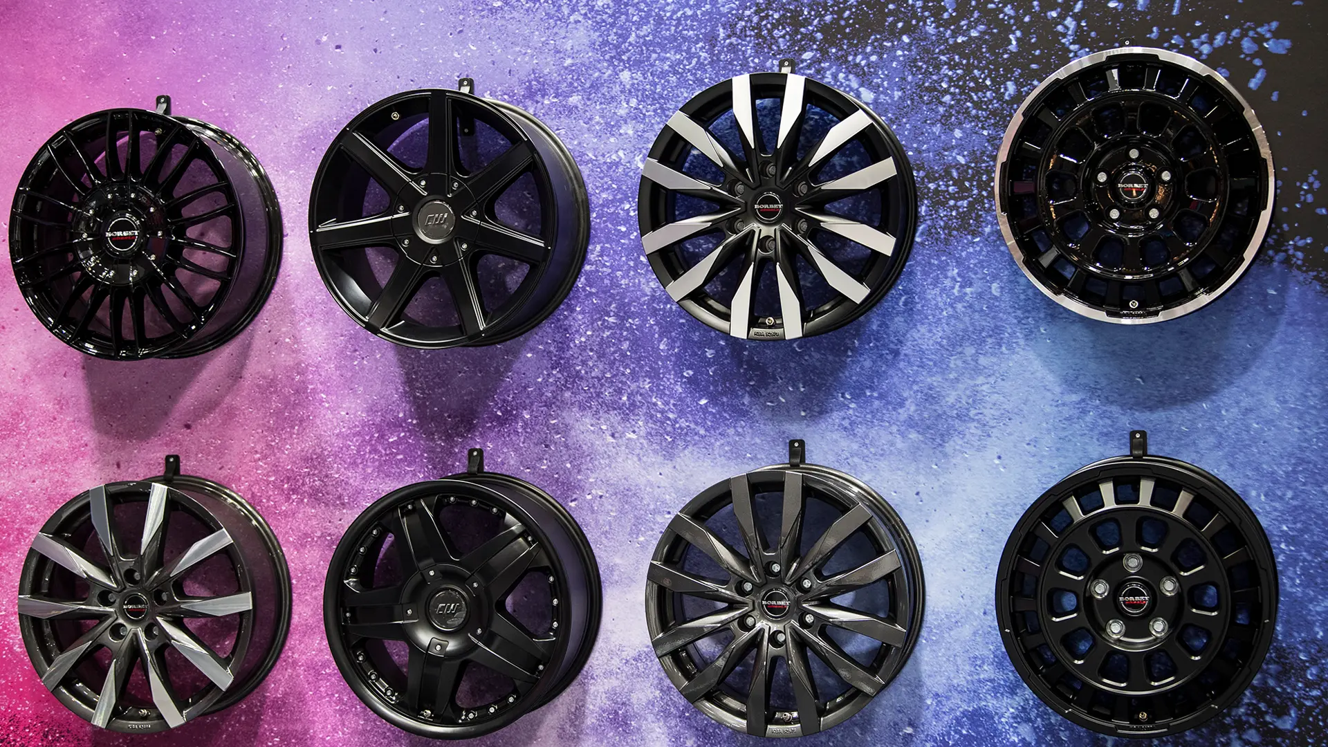 Commercial wheel for motorhomes and caravans
