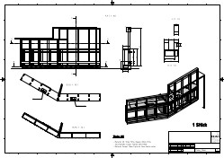 CAD-Zeichnung Theke