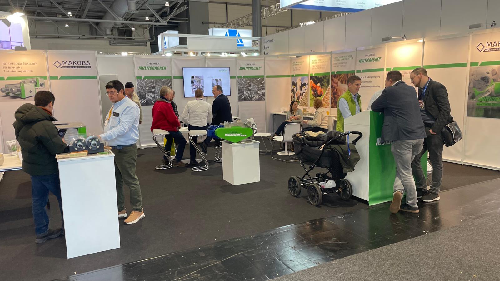 MAKOBA auf der Messe EuroTier 2024 mit der MULTICRACKER MC15