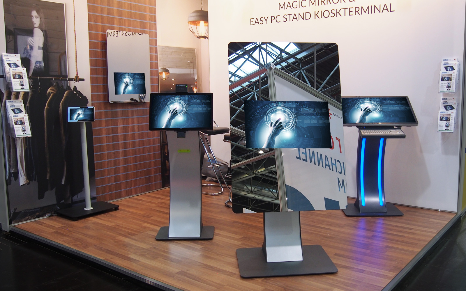 Magic Mirror – smarter Spiegel mit Touchmonitor