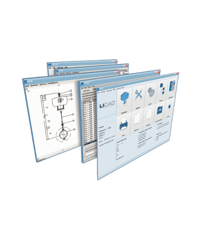 Produktgruppe 8: LICAD-Software