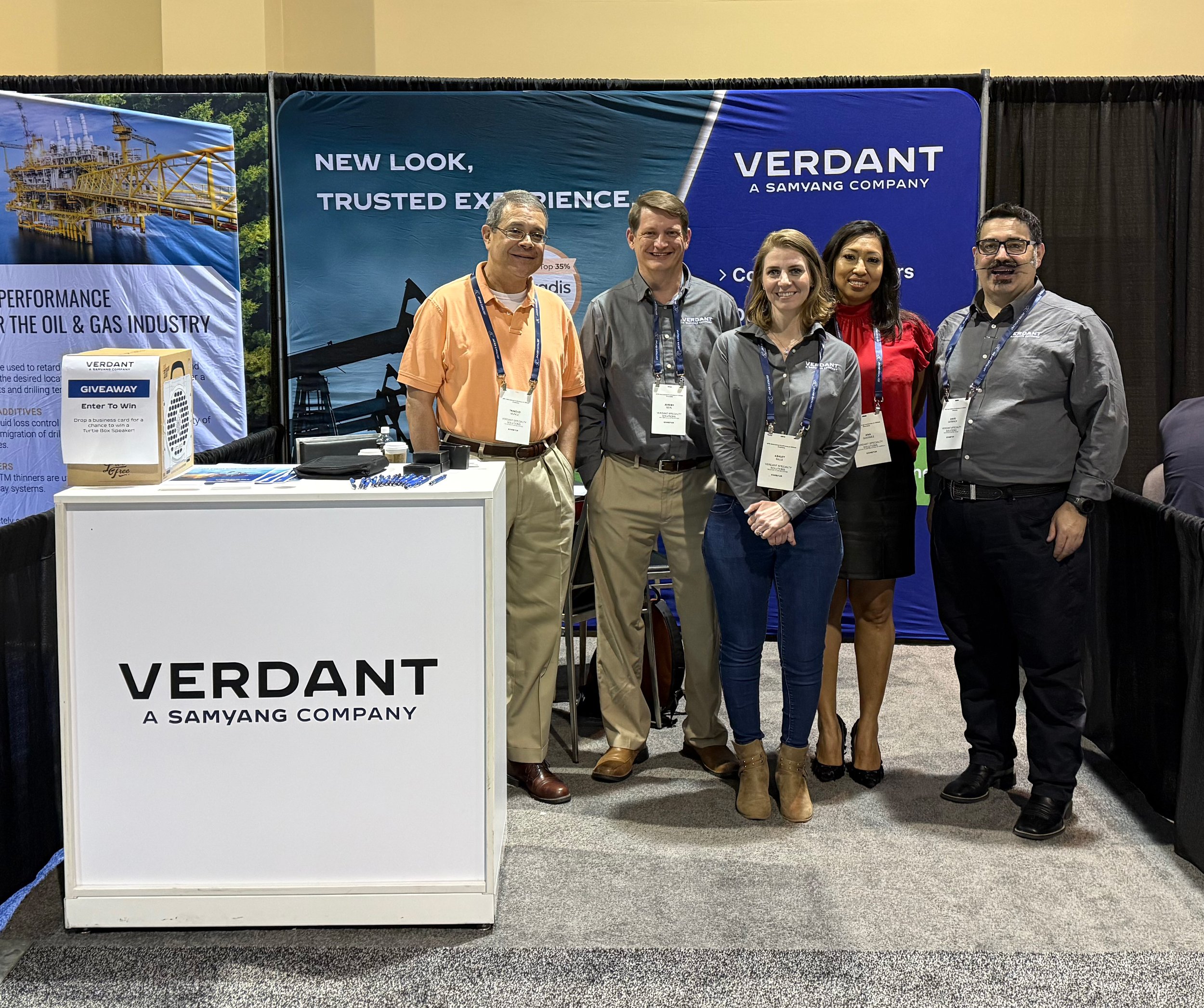Verdant-Energy-Team auf der SPE International Conference on Oilfield Chemistry