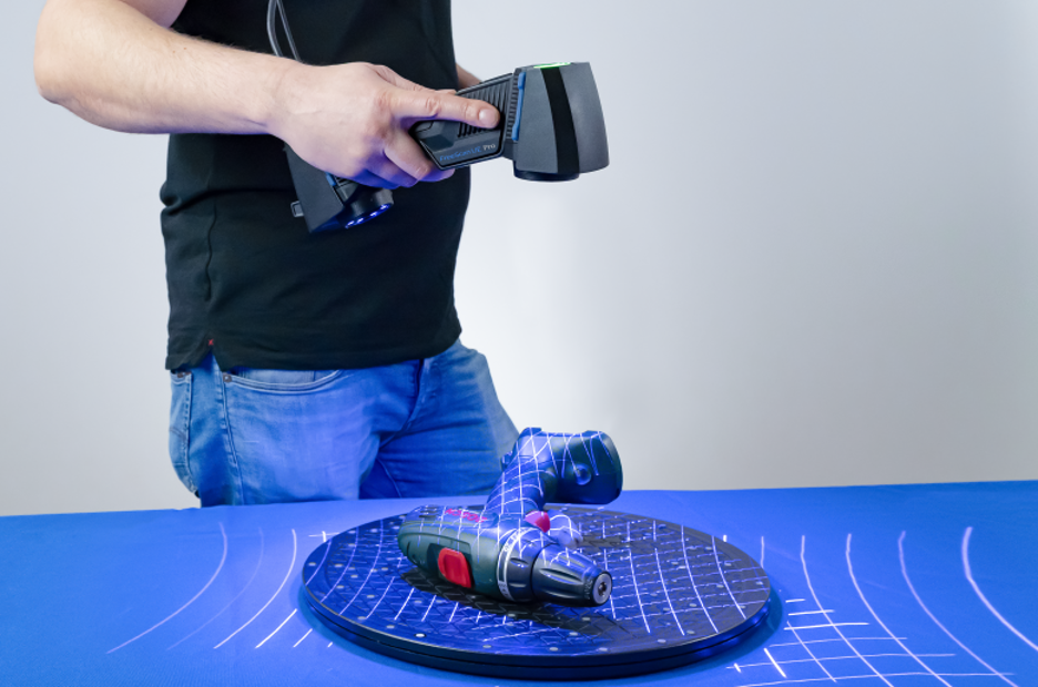 3D-Scan-Modellaufnahme