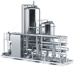 Vakuum-Misch-Homogenisieranlage
