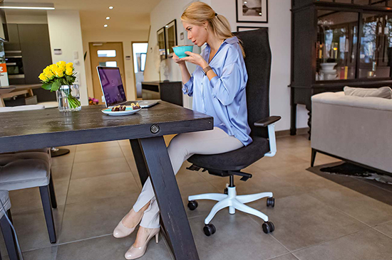 Ergonomisches Sitzen im Homeoffice
