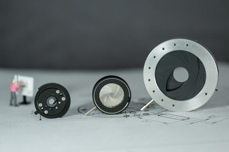 Custom-designed iris diaphragm