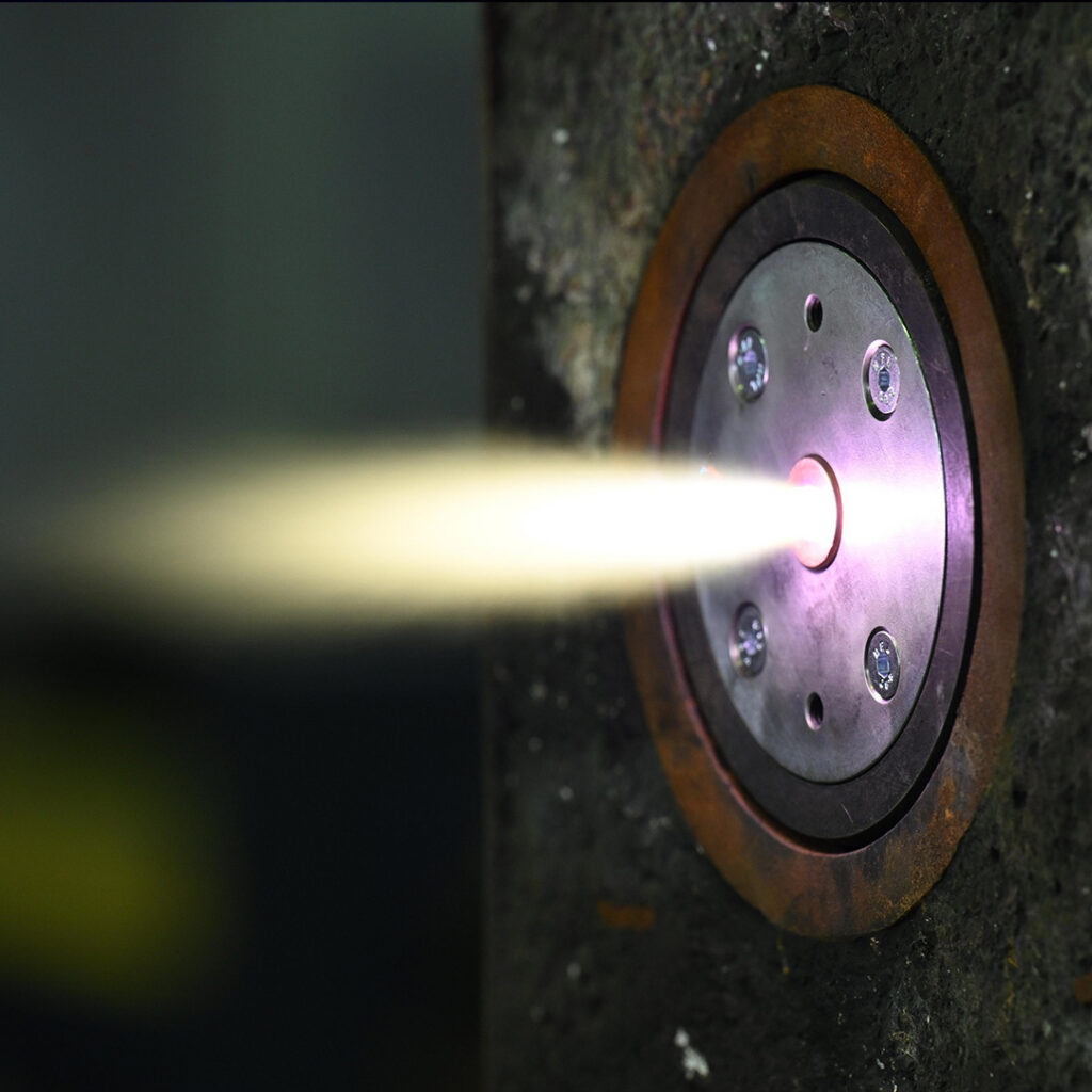 Plasma-Flamme (>3.000 K)