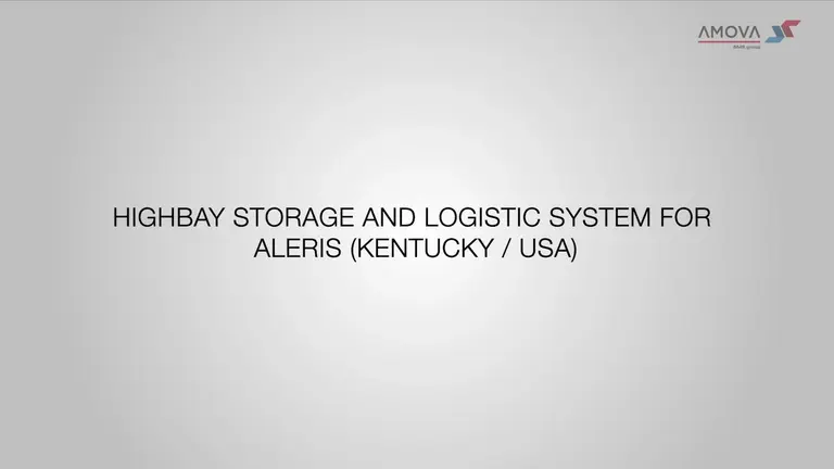 Hochregallagersystem, Commonwealth Rolled Products vorm. Aleris, USA