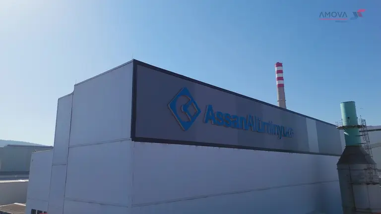 Hochregallager für Aluminiumcoils, Assan Alüminyum, Türkei