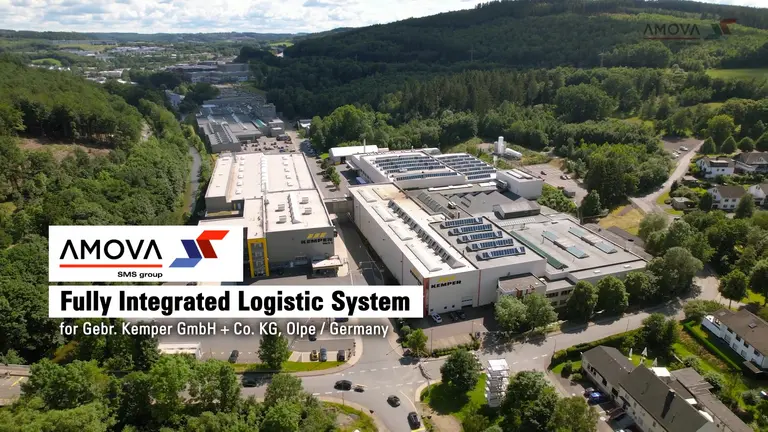 Vollintegriertes Logistiksystem, Gebr. Kemper, Olpe