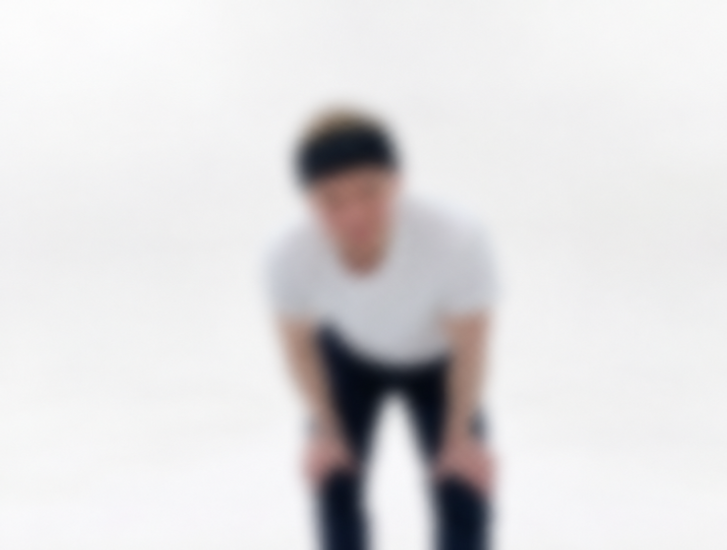 Person mit habric™ Headband