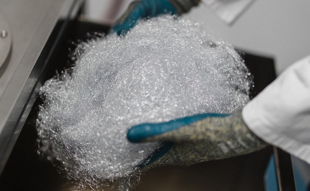 Aluminium-Metallvlies aus ultrafeinen Metallfasern