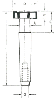 T-Nutenfräser, MK (F 110 MK)
