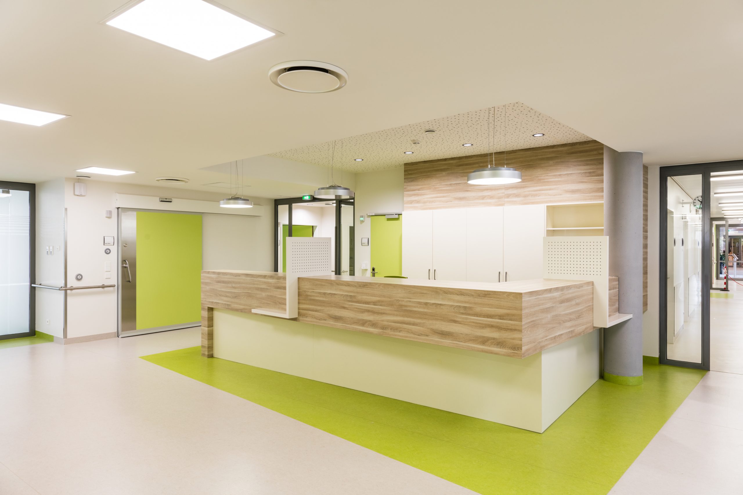 Tresen Station EG, Krankenhaus