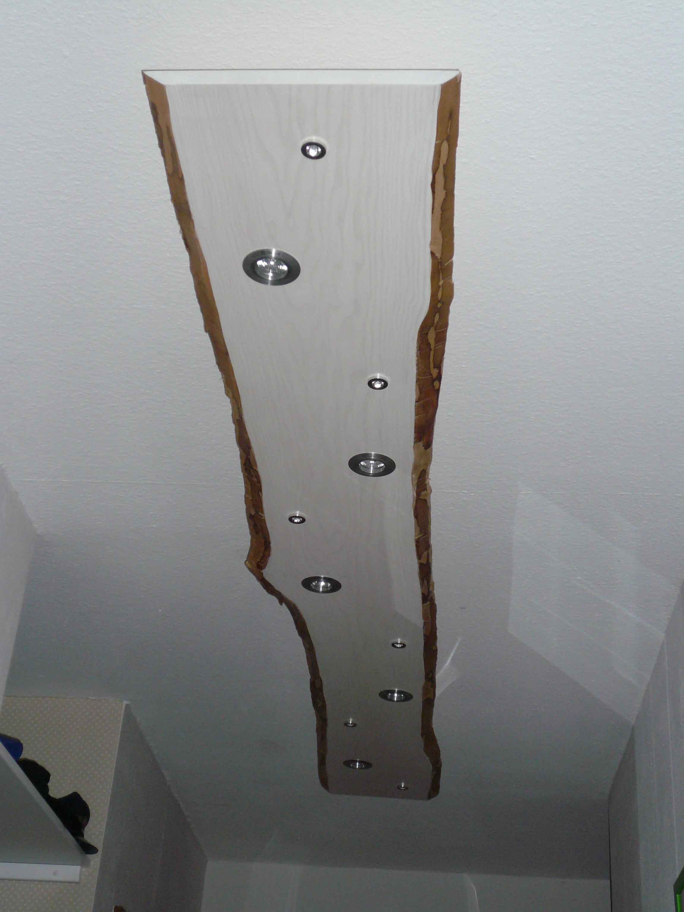 Individuelle Lampe im Flur