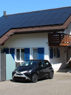 Aufdach-Solaranlage
