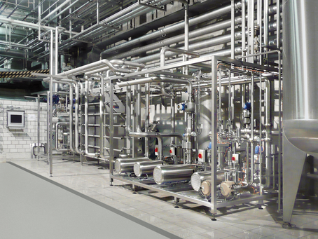 Flash pasteurisation plant (KZE)