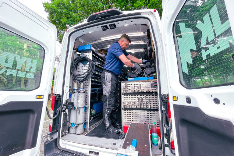 Vor-Ort-Hydraulikservice