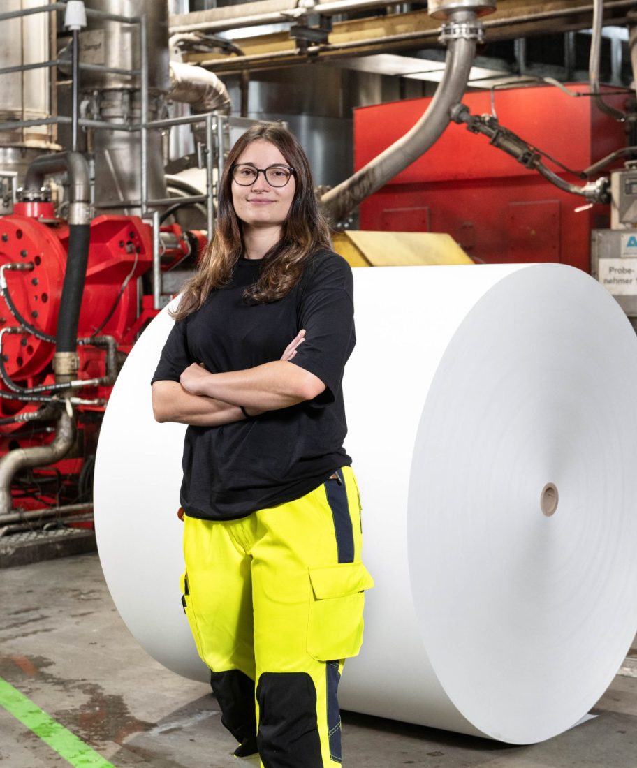 Hauptrolle in der Papierproduktion