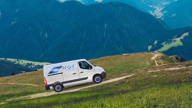 Pick-Up Service zur Abholung von Bauteilen