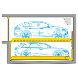 Combilift 542 – modulares Parksystem